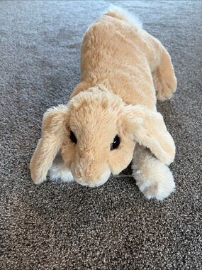 Folkmanis tan bunny puppet